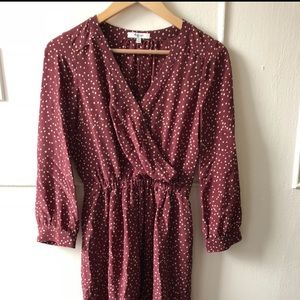 Madewell polka dot dress